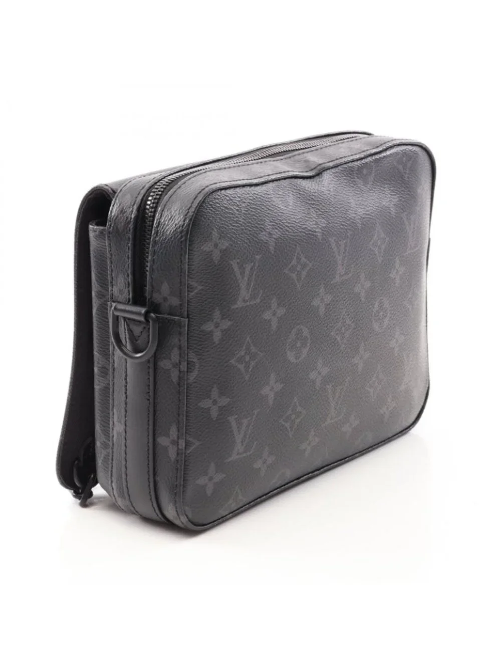 Louis Vuitton Shoulder Bag Steamer Messenger Canvas Leather